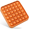 Pop It Carré - Orange - Object anti stress