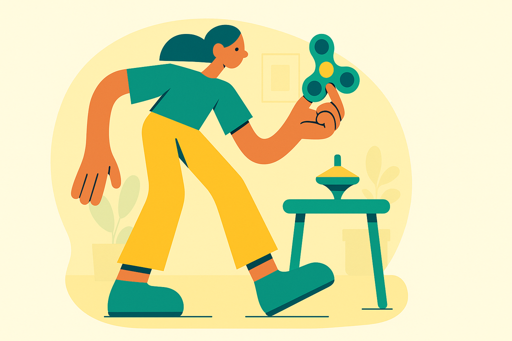 Comment fonctionne un jouet fidget ?