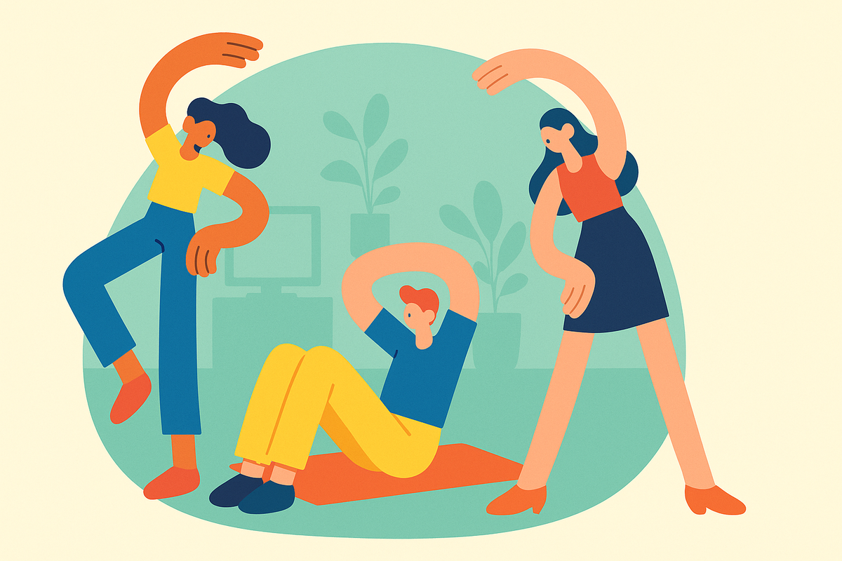 Comment pratiquer le sport à la maison pour soulager l'anxiété