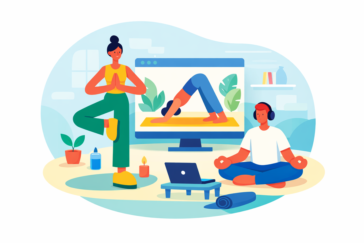 Comment retrouver votre équilibre avec la pratique du yoga en ligne ?