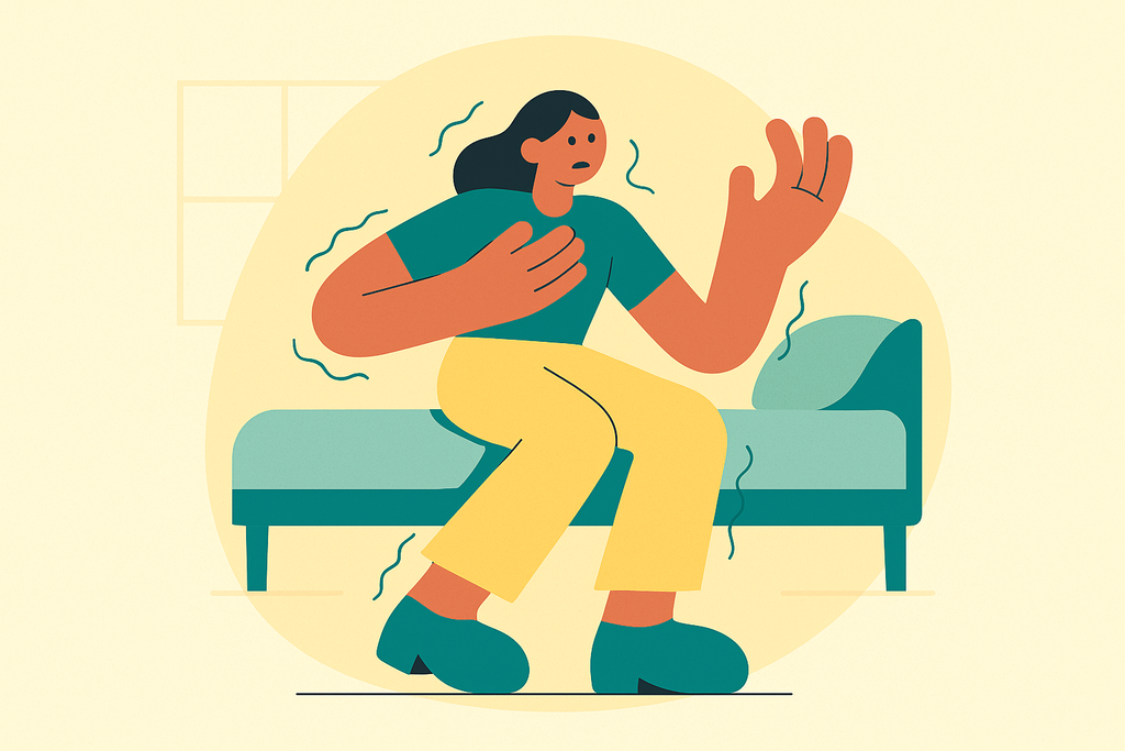 Crise d'angoisse et tremblement  comprendre les symptômes et garder son calme