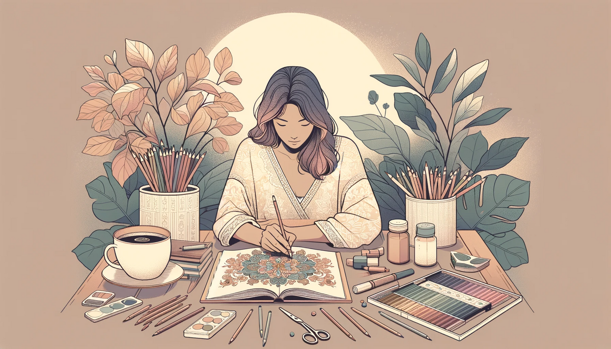 Découvrez Les kits de coloriage adulte, une pause créative contre le stress