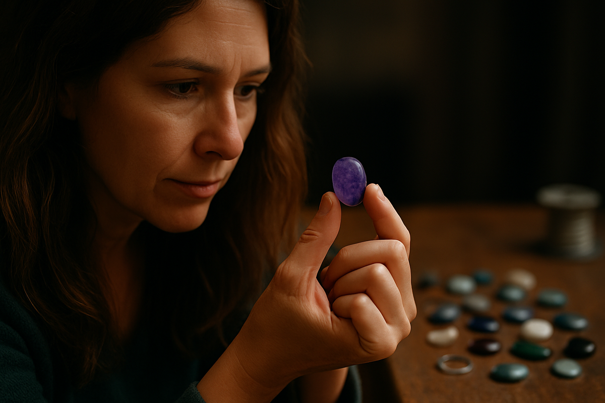 Elle quitte tout pour des bijoux anti-stress en pierres naturelles