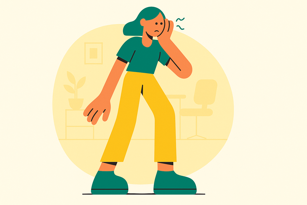 Engourdissement du visage : stress ou signe médical ?