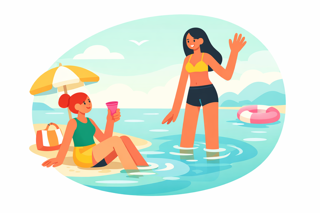 Se baigner avec ses règles sans tampon : quelles les solutions ?