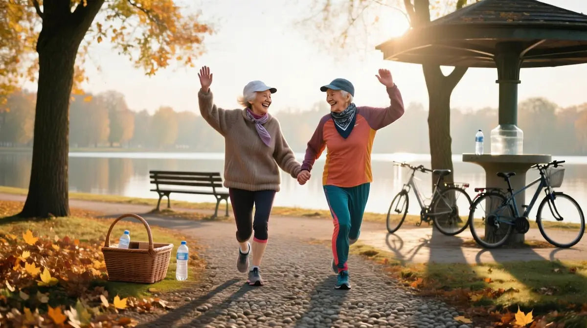 Marcher ou courir pour rester jeune après 60 ans