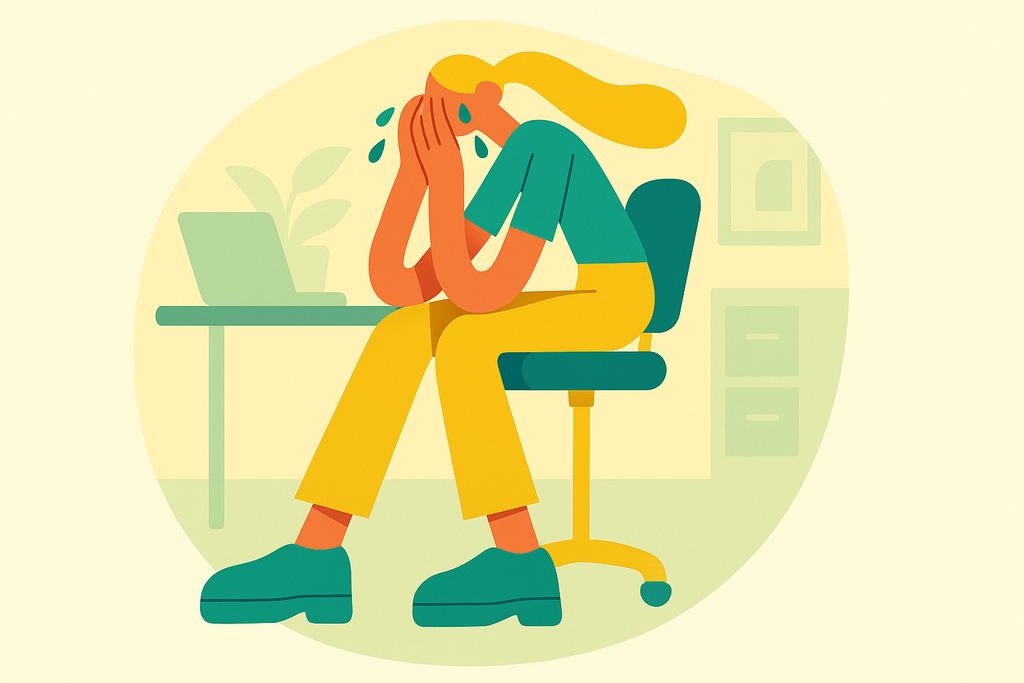 Pleurer au travail, est-ce un symptôme de dépression ?