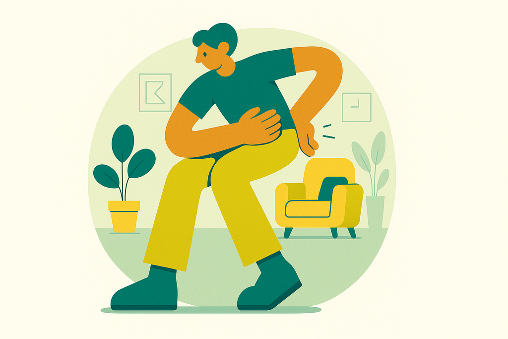 Quel lien entre le stress, mal de ventre et douleurs au dos  