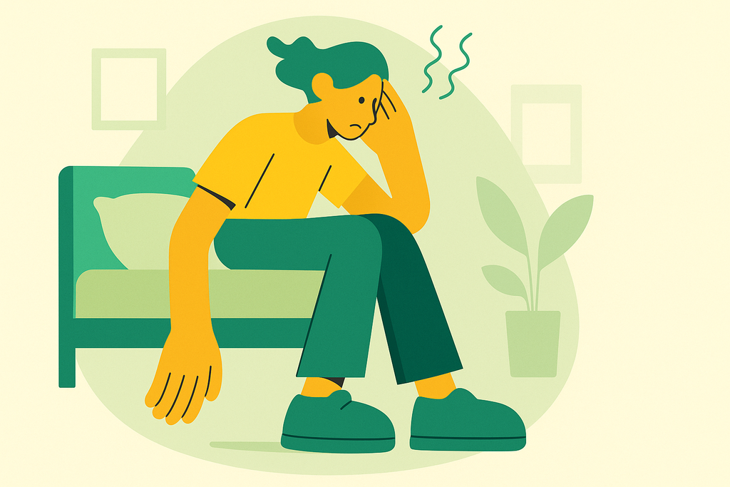 Signes d’anxiété causés par un excès de sérotonine