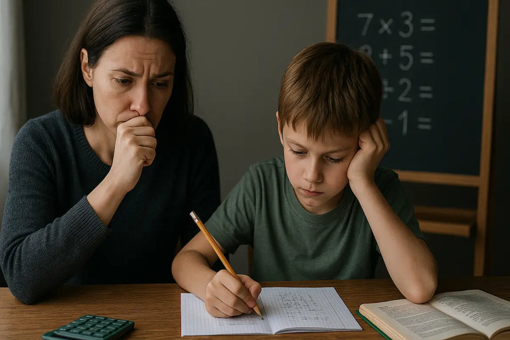 Votre stress en maths freine-t-il la réussite de votre enfant ?