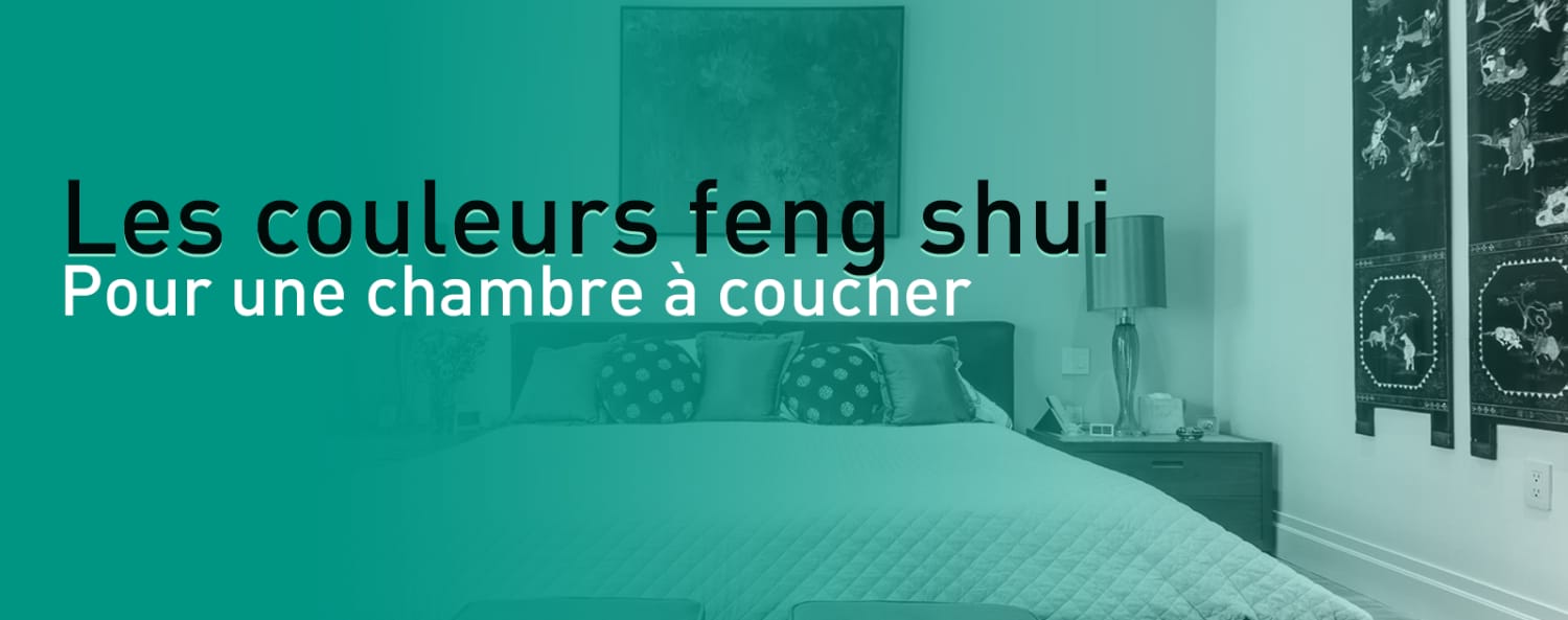 Les couleurs feng shui pour une chambre à coucher