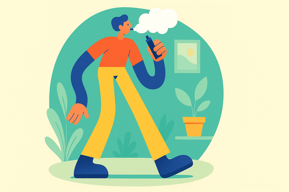 La vape : une solution douce pour réduire le stress du sevrage tabagique