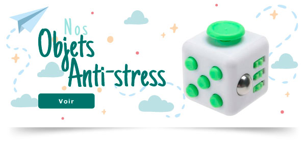 Fidget Cube pas cher : dé anti-stress, améliorer sa concentration, Produits fun