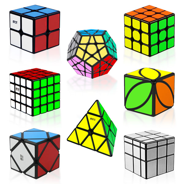 Rubik's Cube Pack de 8 // Qiyi pack à un prix abordable - Stress Zéro