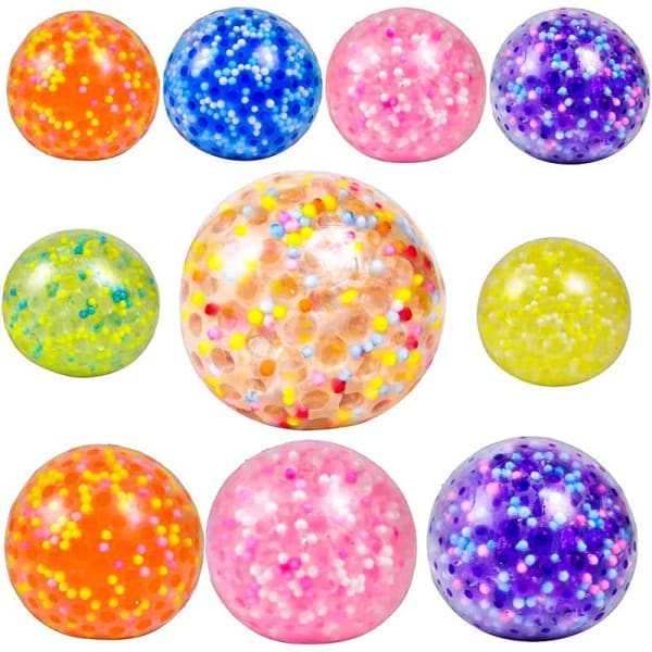 Balles Anti-Stress Multicolore Silicone Bubble Pas Cher pour