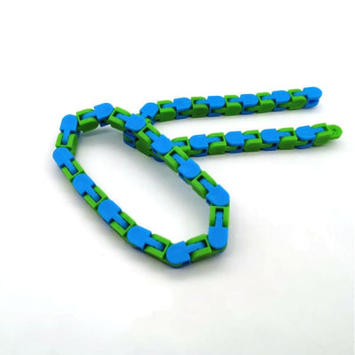Wacky Tracks Fidget - Bleu vert - Object anti stress
