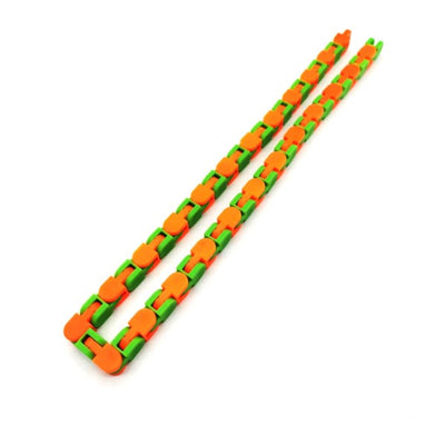 Wacky Tracks Fidget - Orange vert - Object anti stress