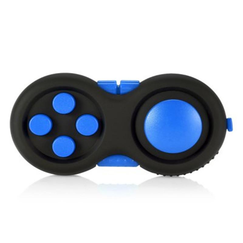 TOSSPER Fidget Pad – 8 Fonctions Anti-stress : Boutons, Joystick, Molette, Massage – Réducteur De Stress Pour Adulte Et Enfant – Jouet De Bureau