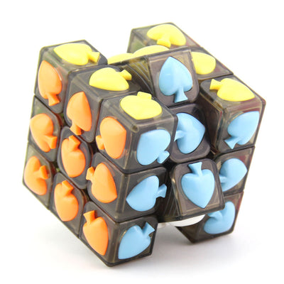 Rubik's Cube Spade 3x3 YJ