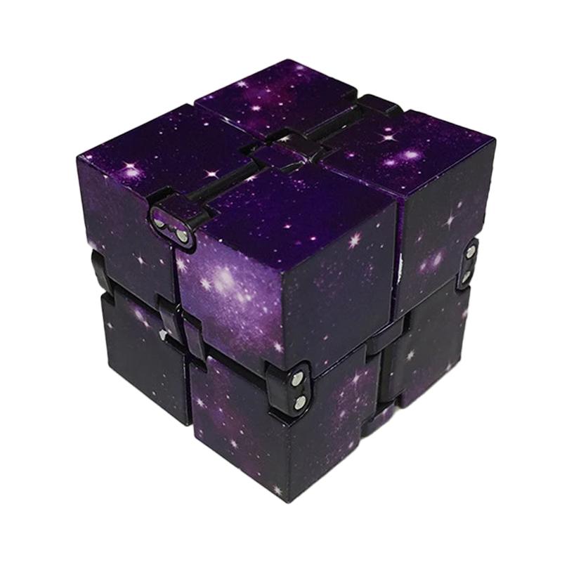 Cube Infinity Anti-stress – Pliable, Compact 4 Cm – Jouet Relaxation Enfant/adulte – ABS