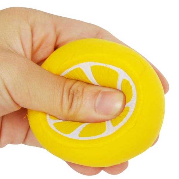 Balle Anti-Stress Citron - Jaune - anti stress