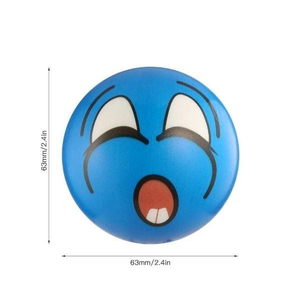 Balle Anti Stress Emoji Pack De 6 Stress Zéro