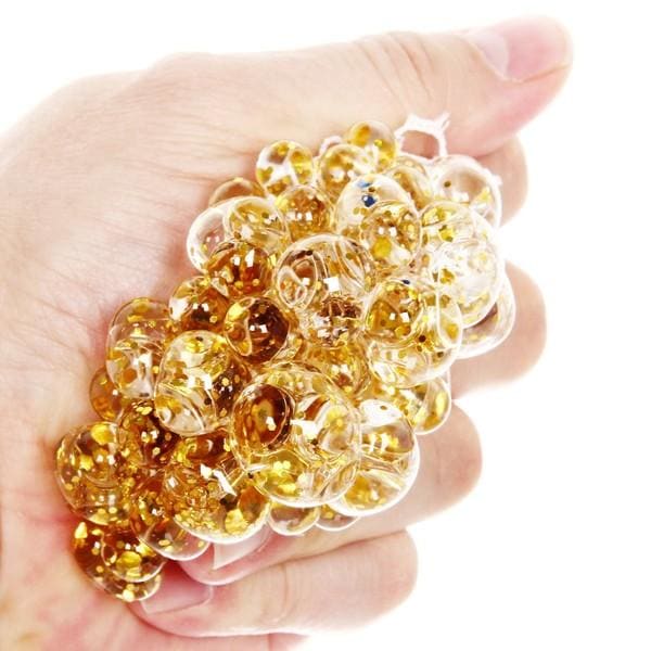 Balle Anti Stress Paillette - Gold - anti stress