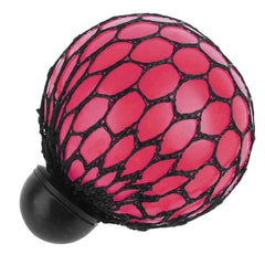 Lot De 6 Balles Anti-stress Mesh - Avec Billes à L'intérieur, Sensorielle, Pour Adulte Et Enfant - 10