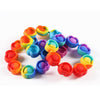 Bracelets Pop It Rainbow Cœur - Object anti stress