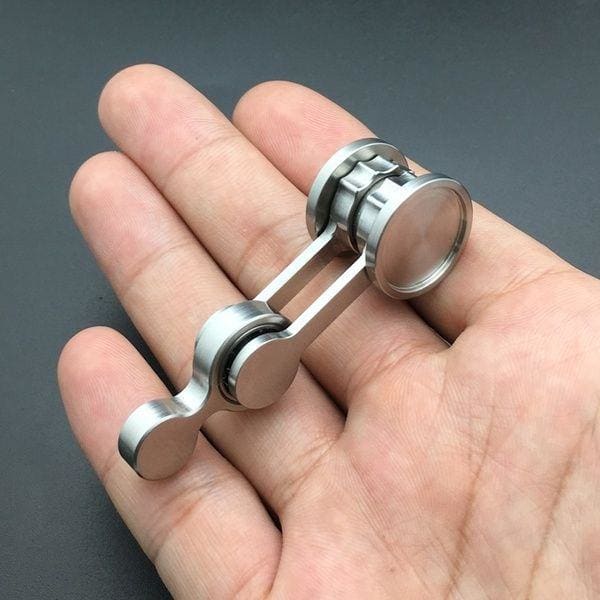 Double fidget spinner discount