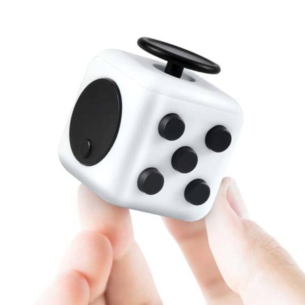 Cube Anti-Stress GOODS+GADGETS Noir - Jouet Fidget Original Pour Concentration, Relaxation Et Motricité Fine