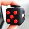 Fidget Cube Rouge et Noir - Object anti stress