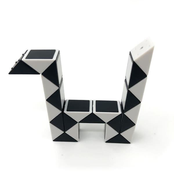 Fidget Snake Cube - Noir - Object anti stress