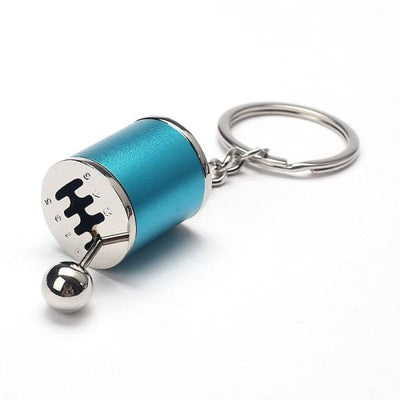 Fidget Stick Shifter Keychain - Bleu - Object anti stress