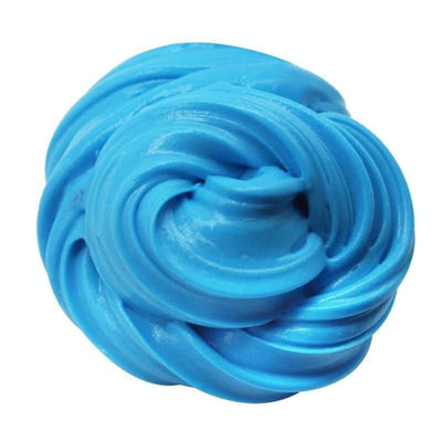 Fluffy Slime Bleu - Object anti stress