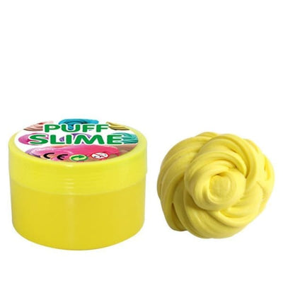 Fluffy Slime Jaune - Object anti stress