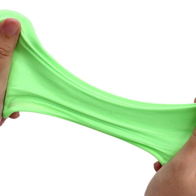 Fluffy Slime Vert - Object anti stress
