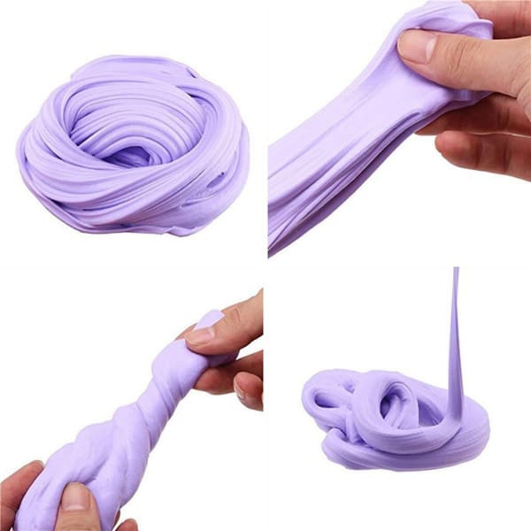SES Creative Slime Violet Pailleté – Pot 470g, Jeu Sensoriel, Pâte à Modeler Souple Et Brillante