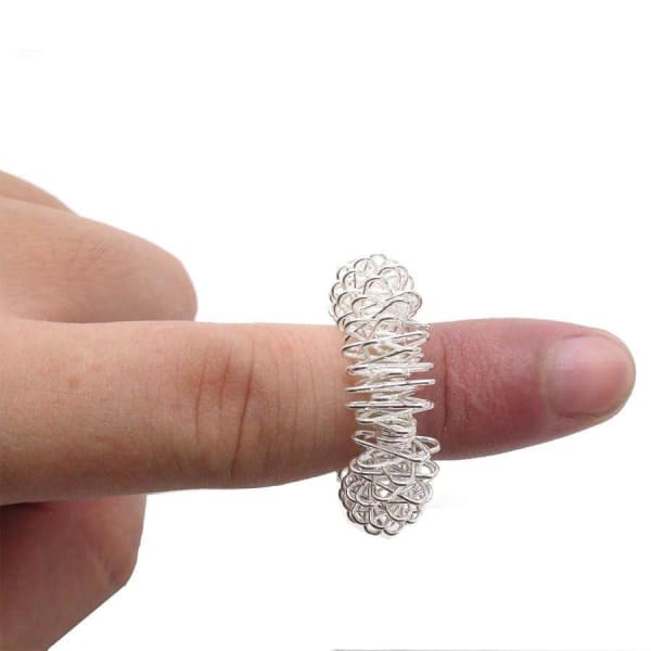 Gold Fidget Ring - Argenté - Object anti stress
