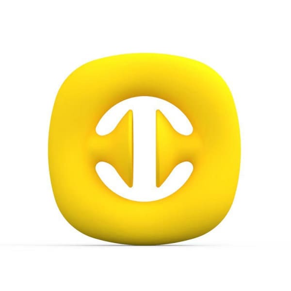 Grip Fidget - Jaune - Object anti stress