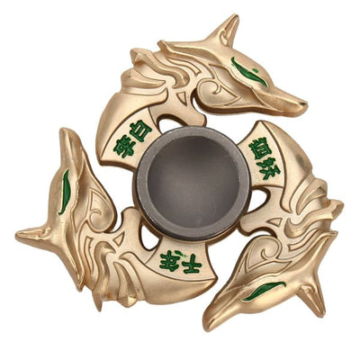 Hand spinner loup or