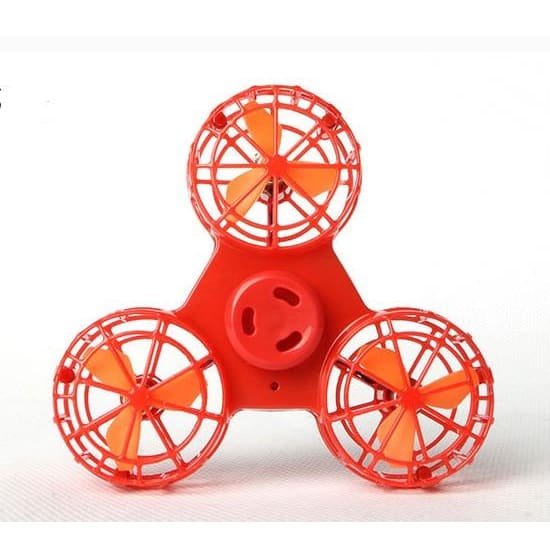 Hand spinner ufo rouge