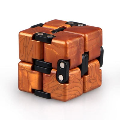 Infinity Cube - Bronze - Object anti stress