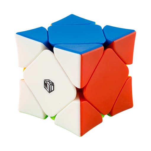 X-Man Wingy Magnetic Skewb - Blanc - Object anti stress