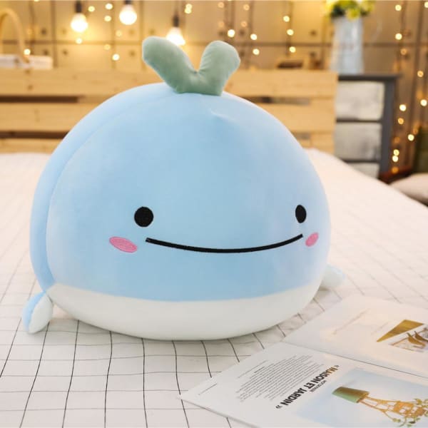 Peluche Kawaii Baleine - Bleu - Peluches