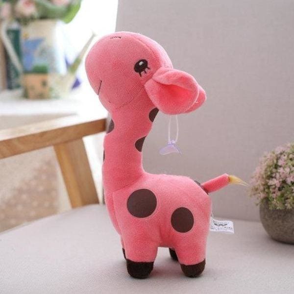 Peluche Kawaii Girafe - Rose - Peluches