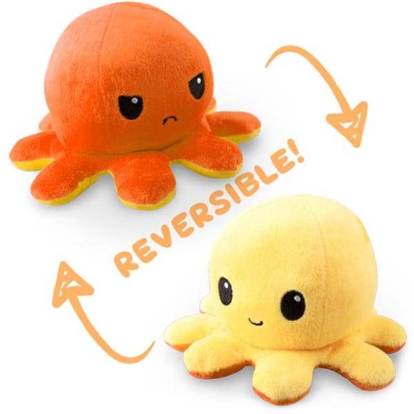 Pieuvre Réversible - Peluche Poulpe Réversible Minipus Pieuvre Réversible - Peluche Poulpe Réversible Minipus