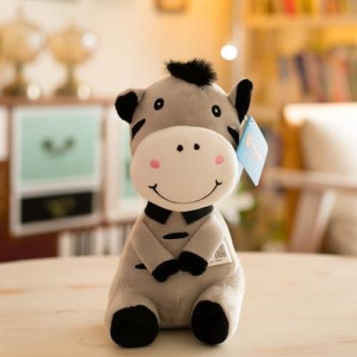 Peluche Vache - Gris - Peluches