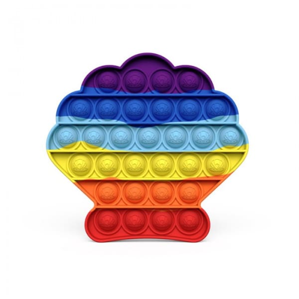 Pop It Coquillage - Multicolore