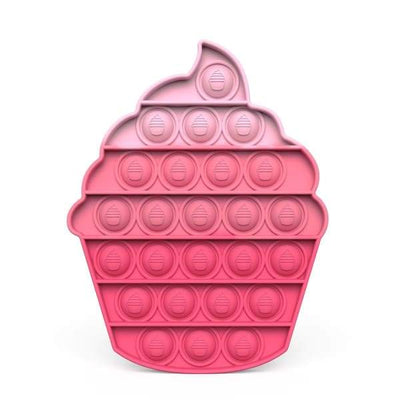 Pop It Cupcake - Rose - Object anti stress